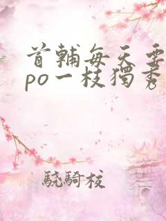 首辅每天要不够po一枝独秀全文