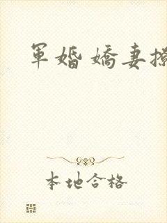 军婚 娇妻撩人