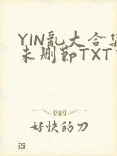 YIN乱大合集未删节TXT下载