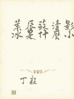 叶辰苏清影秦若冰是什么小说