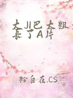 大JI巴太粗太长了A片