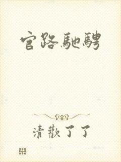 官路驰骋