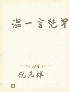 温一言梵星小说