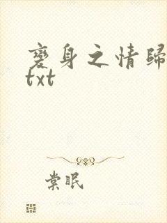 变身之情归何处txt