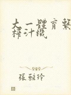 大一体育系精牛榨汁机