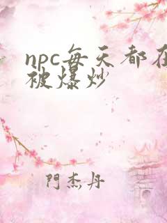 npc每天都在被爆炒