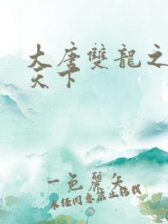 大唐双龙之无敌天下