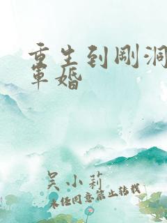 重生到刚洞房的军婚