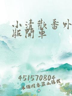 小清欢番外完整版开车