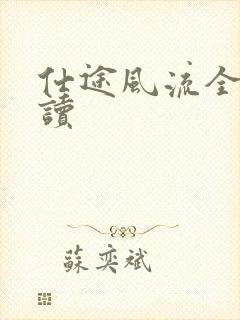 仕途风流全文阅读