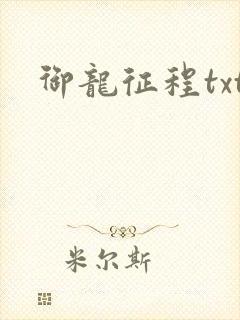御龙征程txt