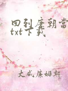 回到唐朝当皇帝txt下载