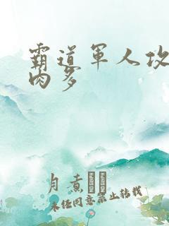 霸道军人攻现代肉多