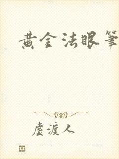 黄金法眼笔趣阁