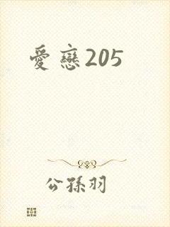 爱恋205