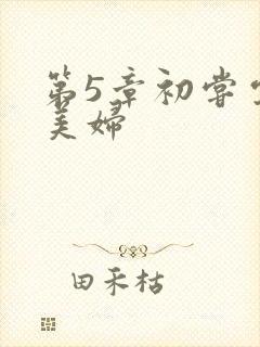 第5章初尝云雨美妇