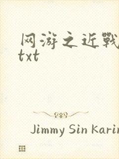网游之近战法师txt