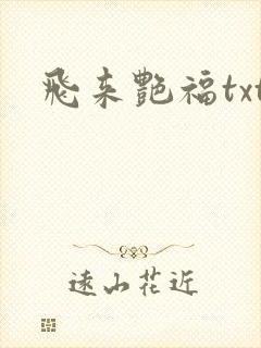 飞来艳福txt