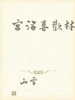 宫洺喜欢林萧吗