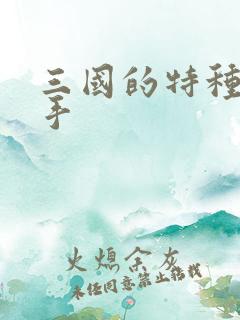 三国的特种狙击手