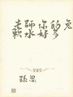 老师你的兔子好软水好多