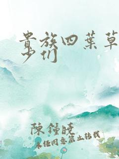 贵族四叶草的恶少们