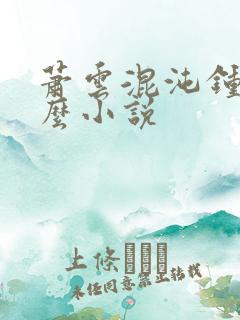 萧云混沌钟是什么小说