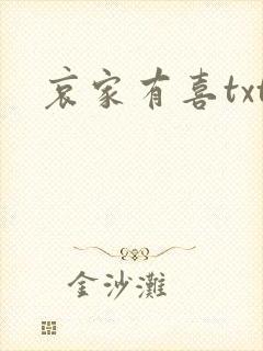 哀家有喜txt