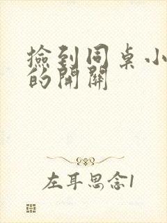 捡到同桌小玩具的开关