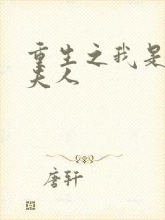 重生之我是元帅夫人