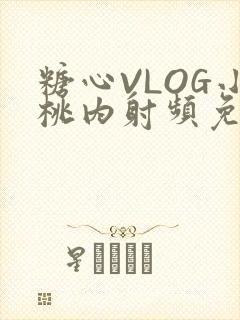 糖心VLOG小桃内射频免费
