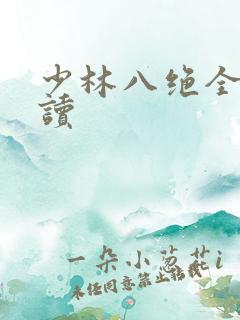 少林八绝全文阅读