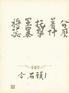 将军托着公主娇蕊暴击什么小说6