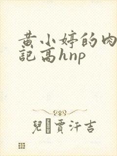 黄小婷的肉欲日记高hnp