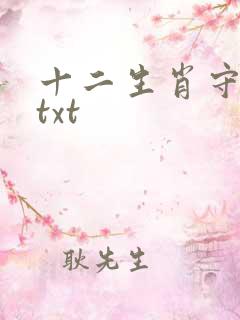 十二生肖守护神txt