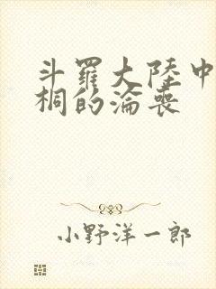 斗罗大陆中唐舞桐的沦丧