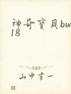 神奇宝贝bw118