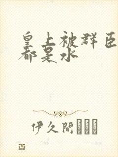 皇上被群臣干的都是水