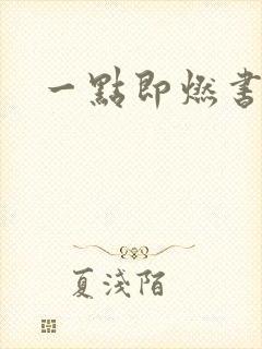 一点即燃书包网