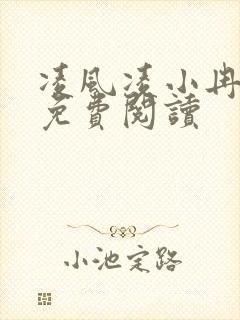 凌风凌小冉全文免费阅读