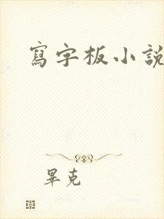 写字板小说