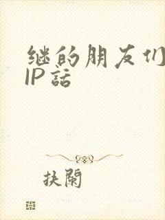 继的朋友们SVIP话