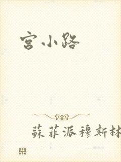 宫小路