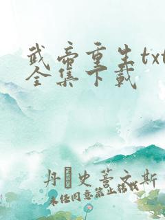 武帝重生txt全集下载