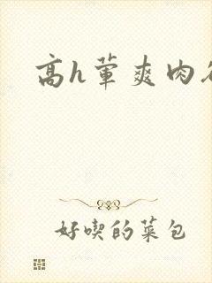 高h荤爽肉欲文