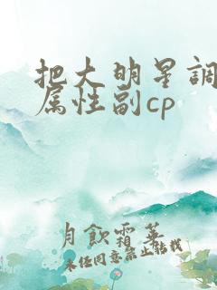 把大明星调成专属性副cp