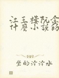 江玉楼阮念笙是什么小说的名字