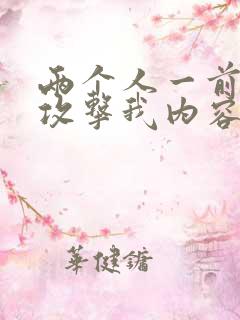 两个人一前一后攻击我内容