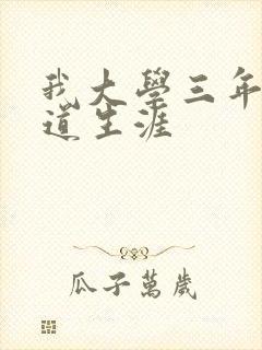 我大学三年的黑道生涯