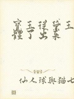 宝玉从黛玉的身体了出来